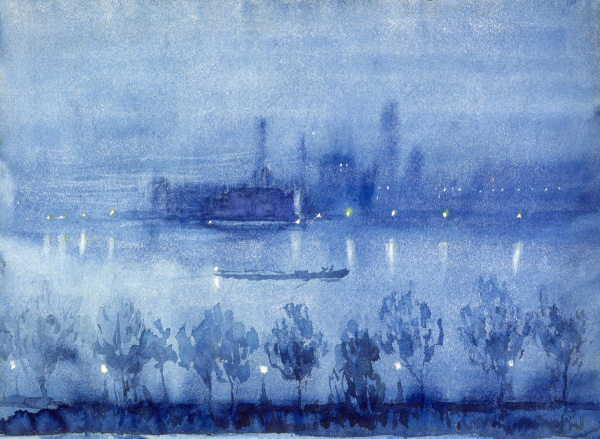 Blue Night, London