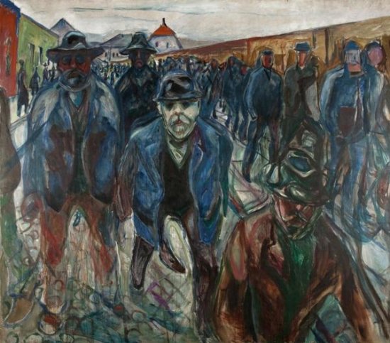 Workers On Their Way Home