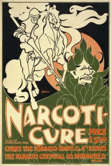 Narcoti-cure Cures the Tobacco Habit, 1895