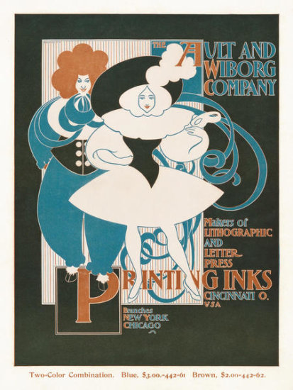 Ault & Wiborg Company Advertisement, 1890