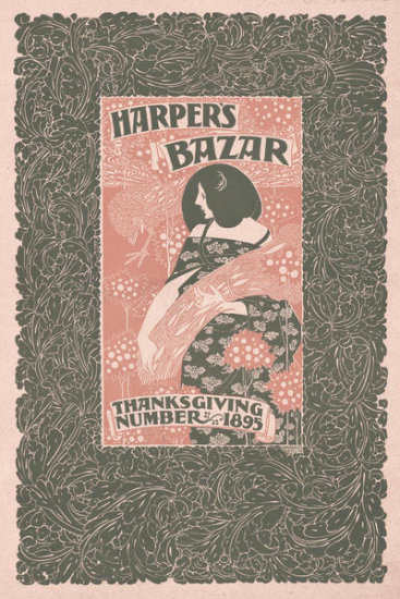 Harper's Bazaar, Thanksgiving, 1895