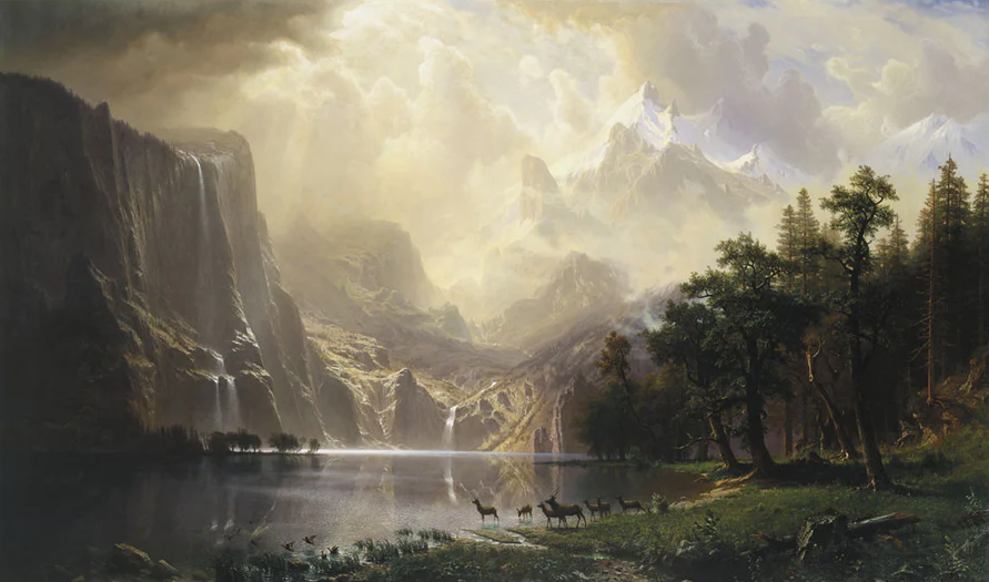 Among the Sierra Nevada, 1868