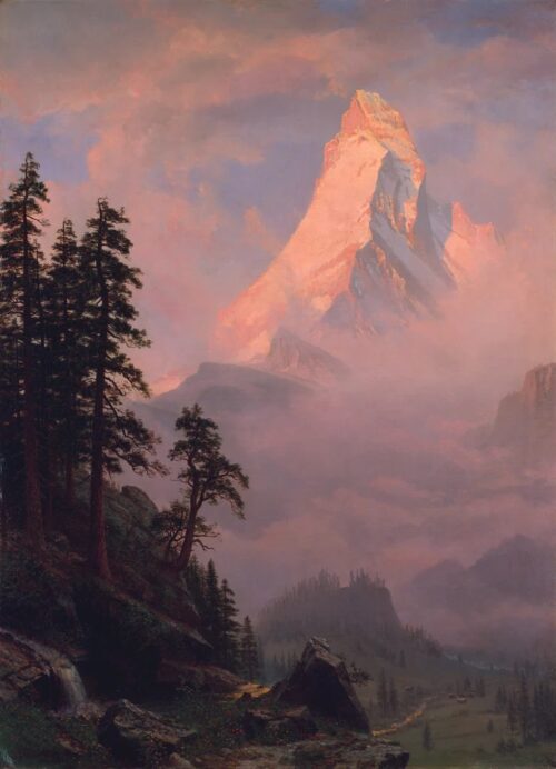 Sunrise On the Matterhorn, after 1875