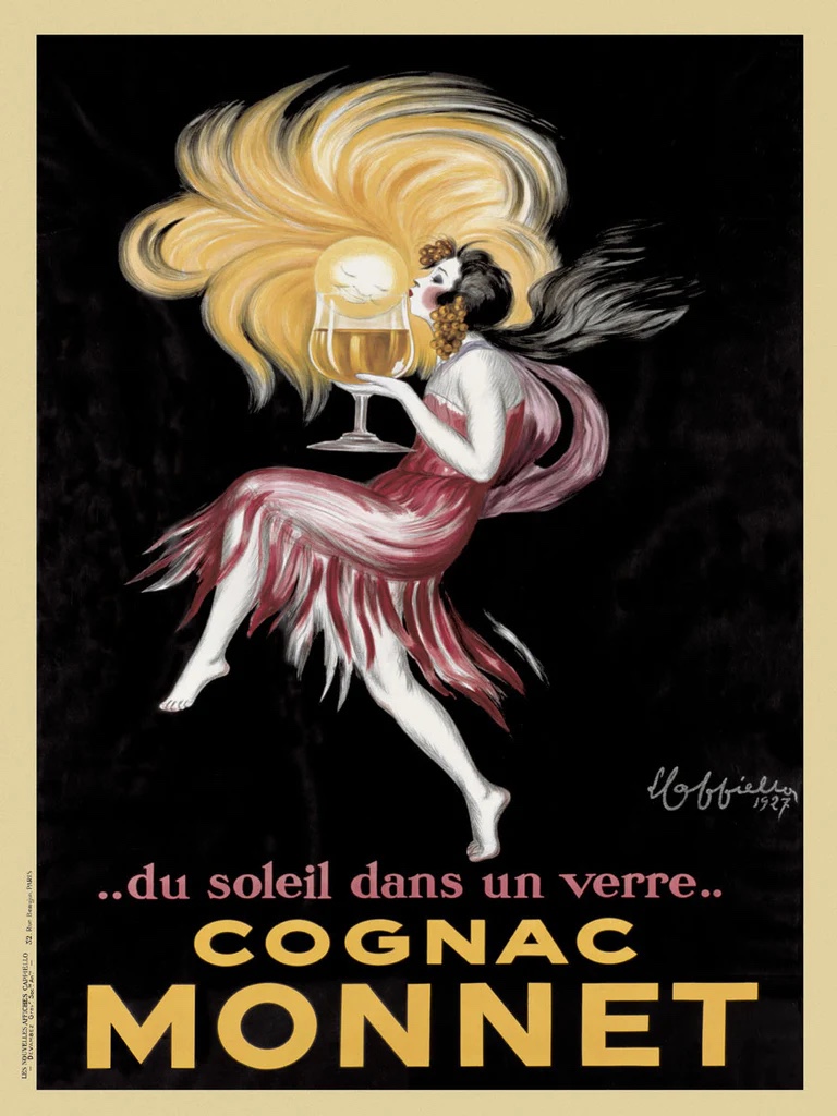 Cognac Monnet, 1927