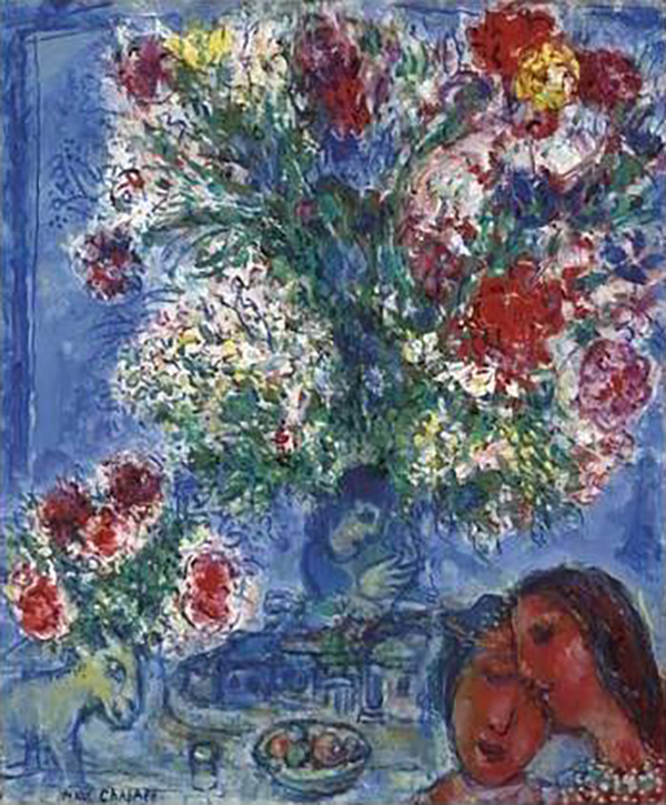 Les Amoureux et Fleurs, 1964