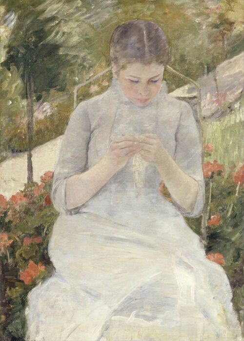 Girl In the Garden, 1880-1882