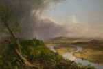 View of Mount Holyoke, Northampton, Massachusetts, after a Thumderstorm, the Oxbow, 1836