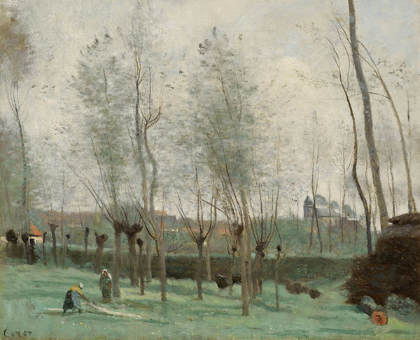 Washerwomen in a Willow Grove, 1871