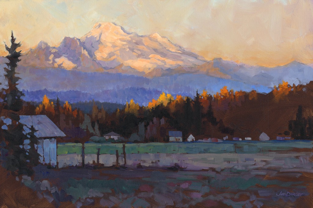 Late October Light - Mt. Baker