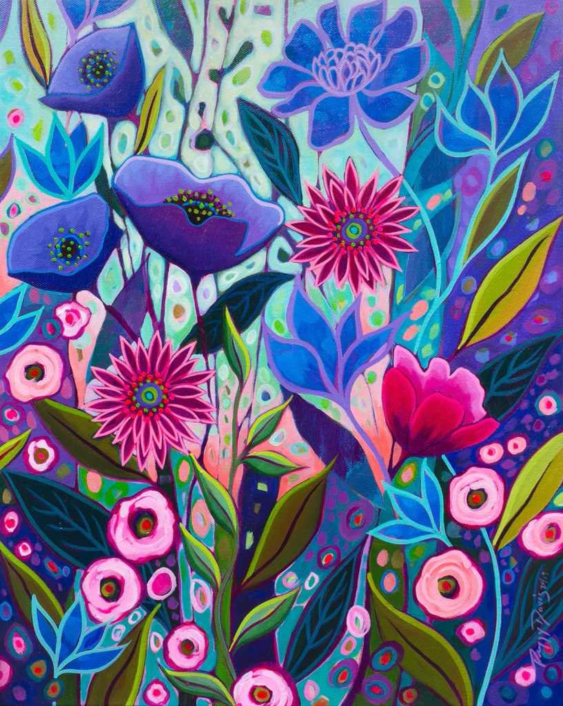 Purple Blossoms II