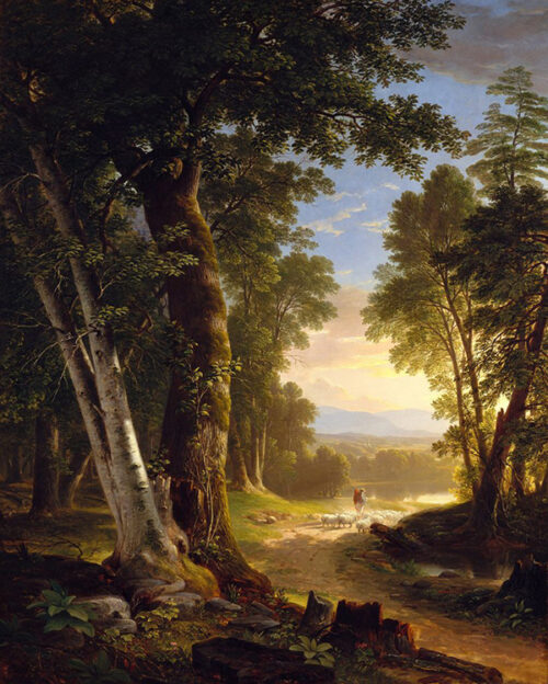 The Beeches, 1845