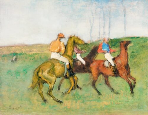 Jockeys and Race Horses, c. 1890-95
