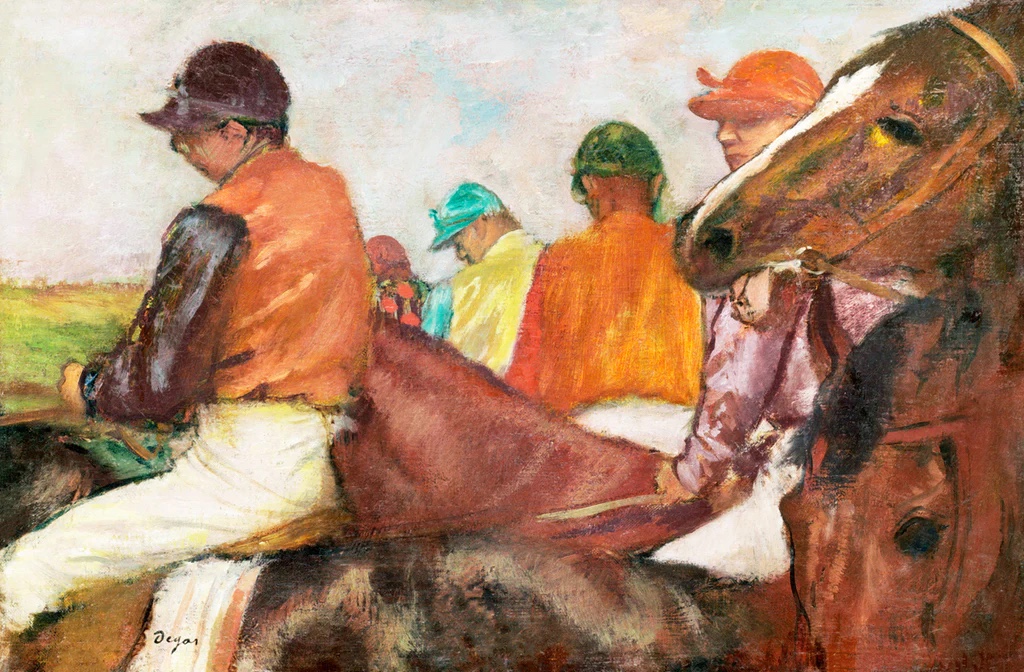 The Jockeys, c. 1882
