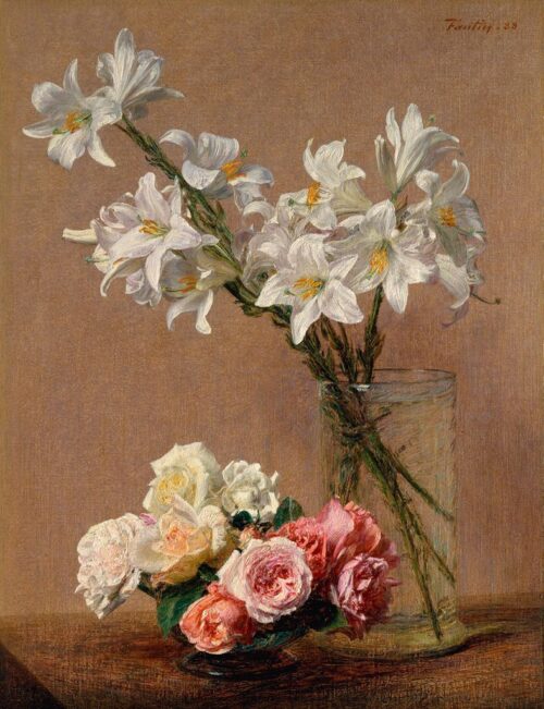 Roses and Lilies, 1888