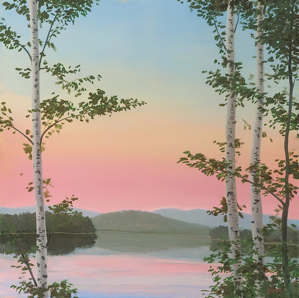 Cooper Sunset Birches