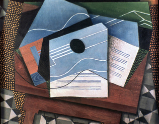 Guitar On a Table, 1915