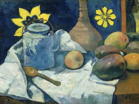 Still Life with Teapot and Fruit, 1896