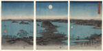 Kanazawa in Moonlight (Buyo Kanazawa Hassho Yakei), 7th Month, 1857