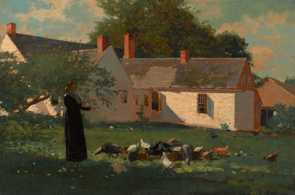 Farmyard Scene, c. 1872-74