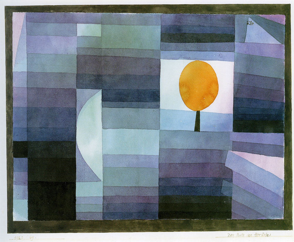 The Harbinger of Autumn, 1922