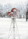 Snowy Windmill