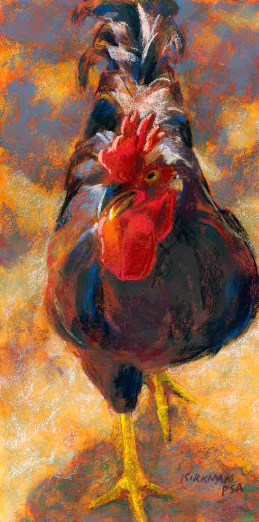 Dark Chick Strutting