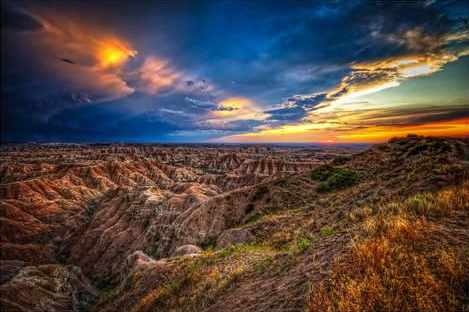 Badlands After Storm #3
