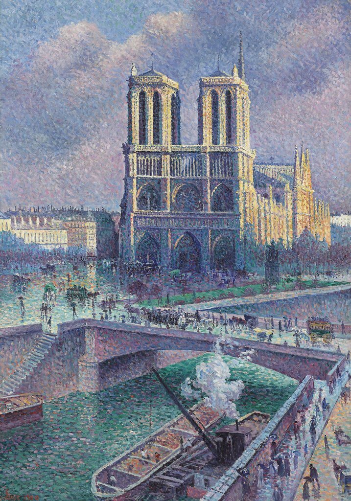 Notre Dame de Paris, 1900