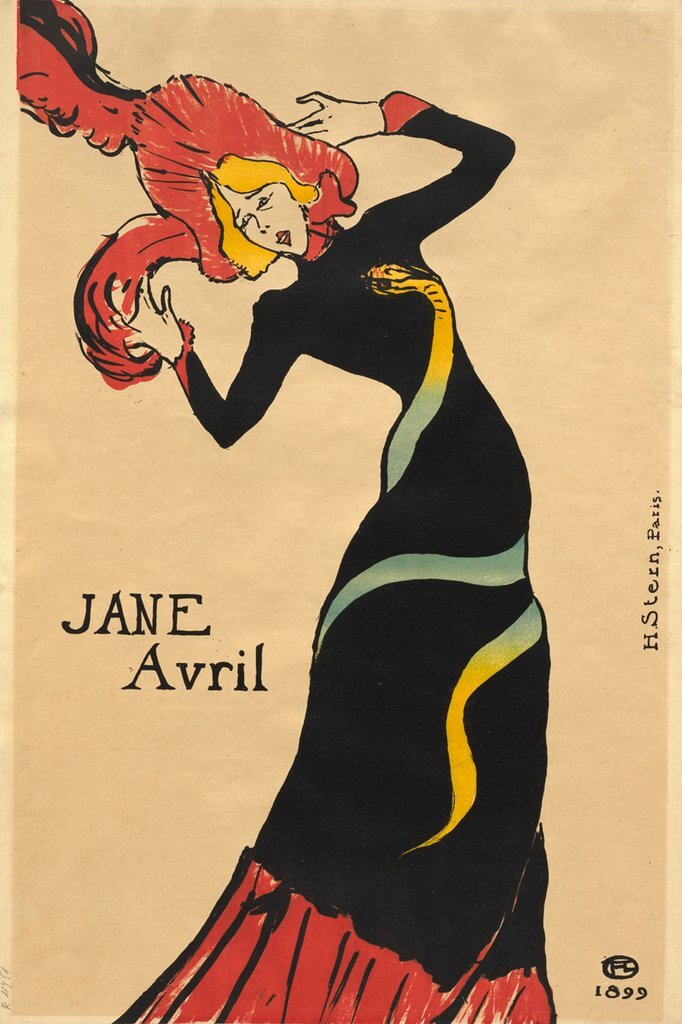 Jane Avril, 1899