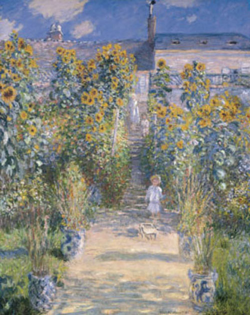 The Artist's Garden at Vetheuil, 1880