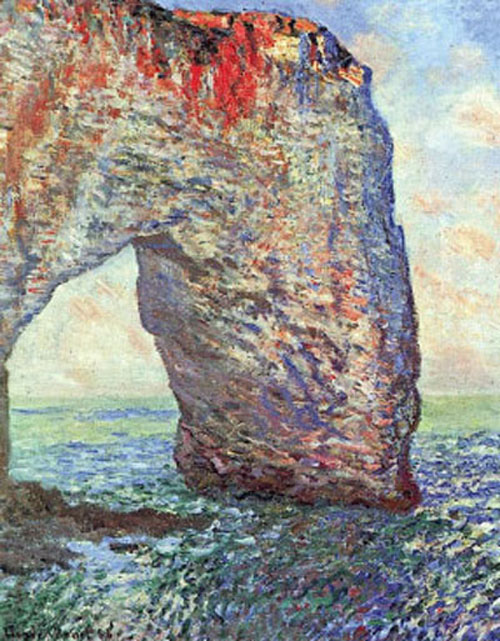 The Manneporte near Etretat, 1886