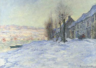 Lavacourt, Under Snow, ca. 1878-1881
