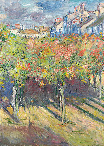 Les Tilleuls a Poissy, 1882