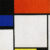 Composition No. III / FoxTrot B with Black, Red, Blue and Yellow, 1929