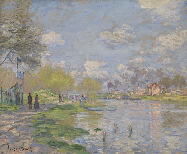 Spring By the Seine, 1875