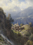 Village In the Bernese Alps, 1885