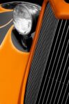 Classic Car Detail: Orange Edges
