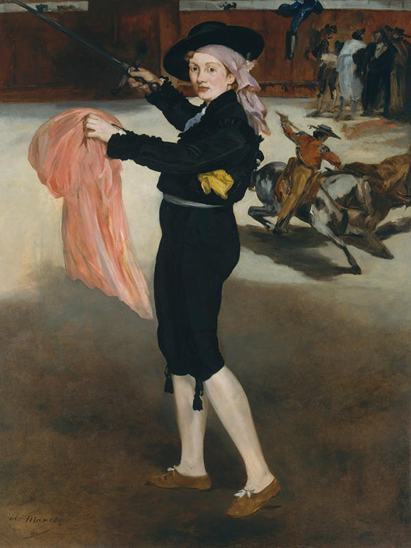 Mlle Victorine Meurent in the Costume of an Espada, 1862