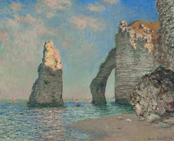 The Cliffs At Etretat, 1885
