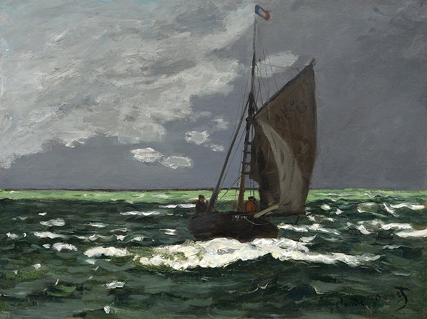 Seascape, Storm, 1866
