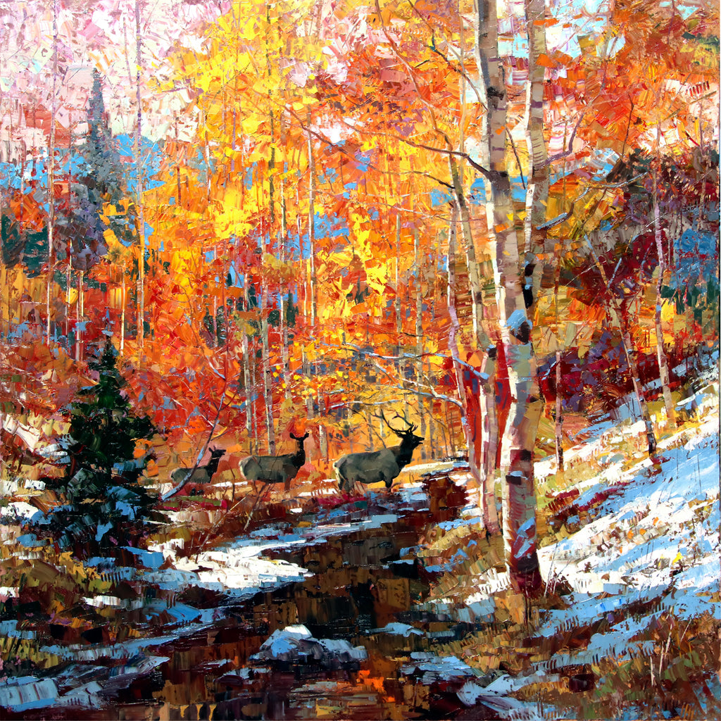 Elk and Aspens