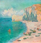 The Beach and the Falaise d'Amont, 1885