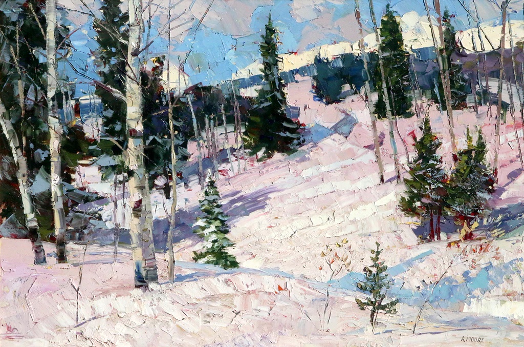 Snowy Hillside
