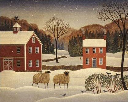 Winter Sheep I