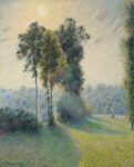 Landscape At Saint-Charles, Near Gisors, Sunset, 1891