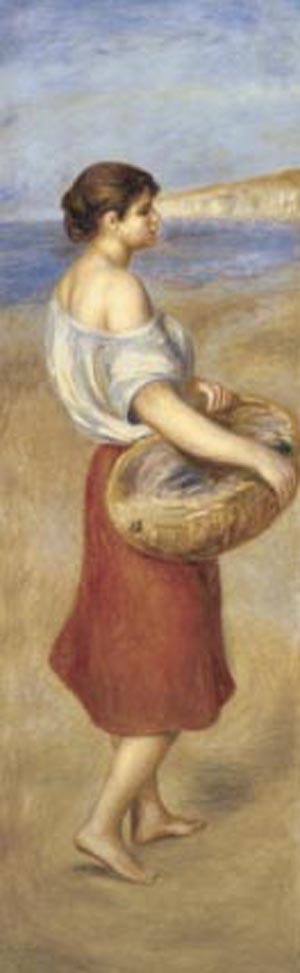 Girl with a Basket of Fish