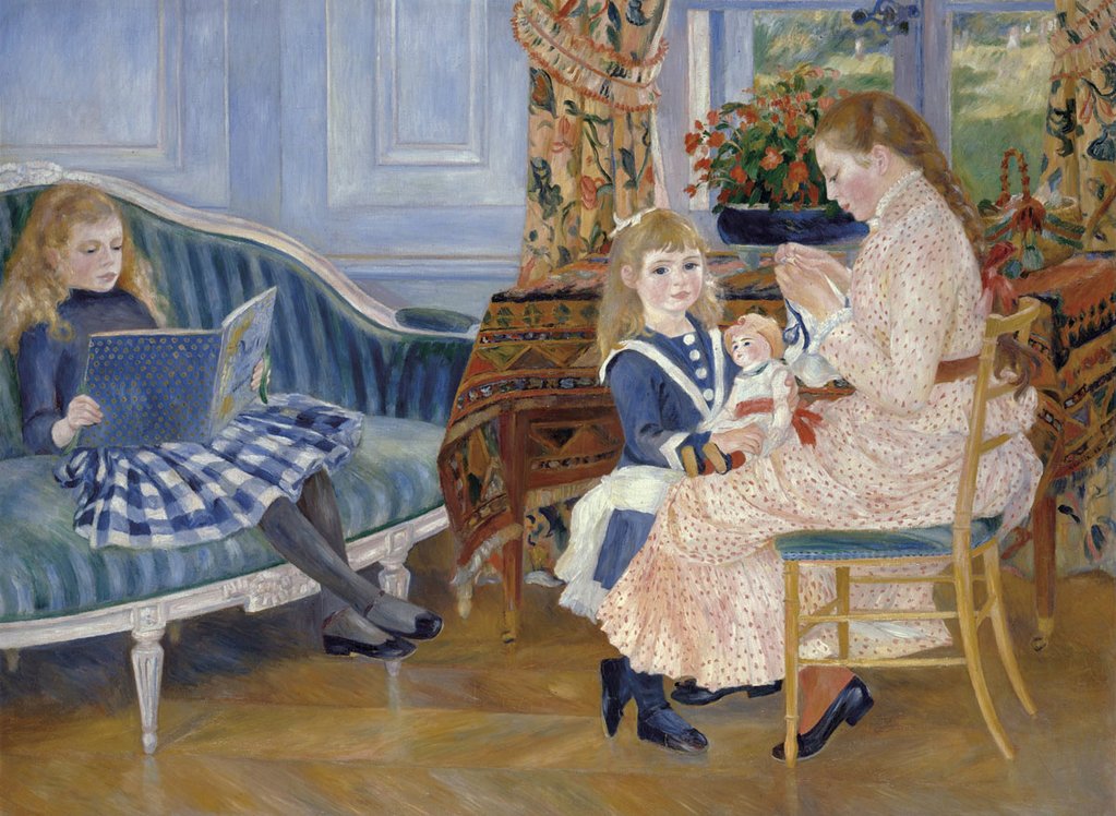 Children's Afternoon At Wargemont, 1884