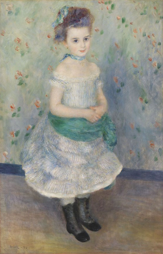 Portrait of Jeanne Durand-Ruel, 1876