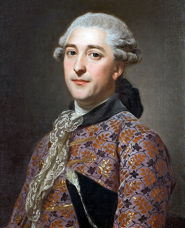 Portrait of Prince Vladimir Golitsyn Borisovtj, 1762