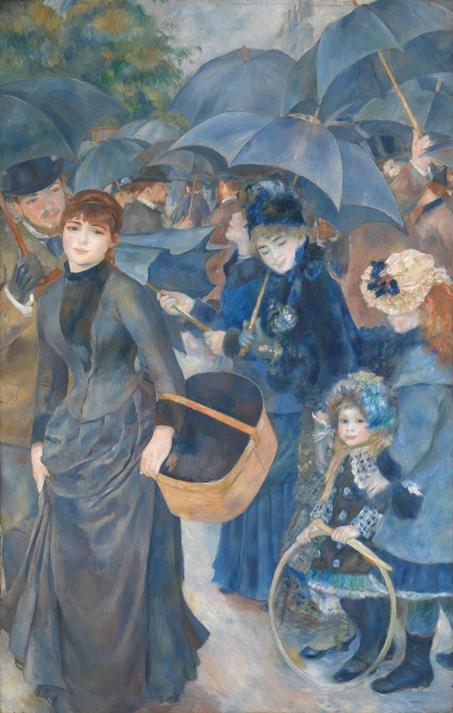 The Umbrellas, c. 1881-86